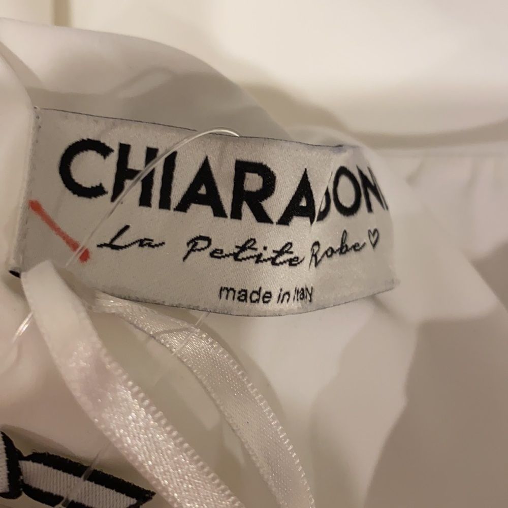 Chiara Boni Strapless Bustier Side-Drape LongDress - Picture 10 of 11
